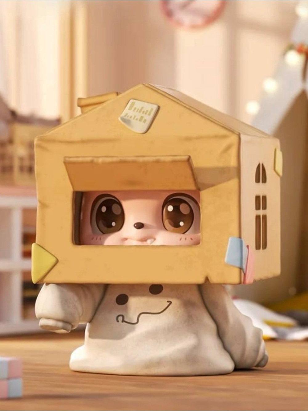 Q kid From “ Be Your Q Baby” Series Figures - “ Hide And Seek”